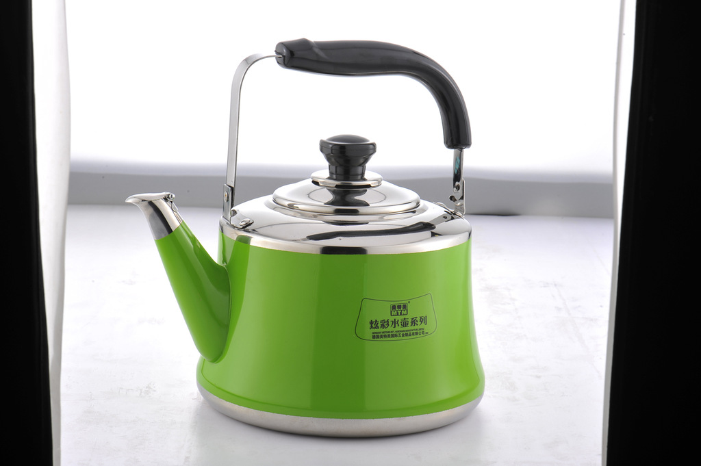 德国加厚不锈钢烧水水壶/古典琴音壶/彩色时尚水壶/富贵壶
