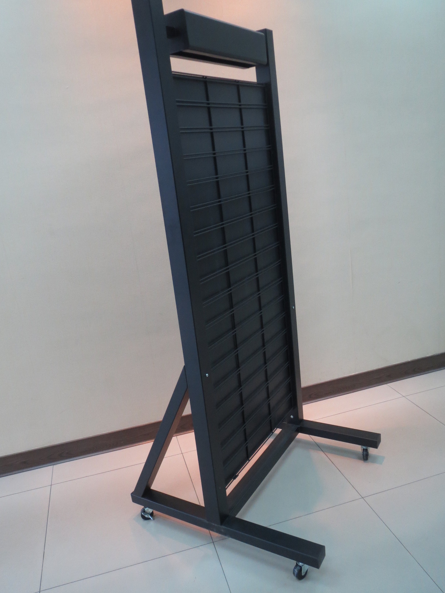 五金展示架 大型落地式五金展示架 黑色五金展示架 烤漆展示架图片_4