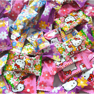 30斤/箱 正品批发 茂胜牌 kt猫果汁软糖 凯蒂猫喜糖 橡皮糖糖果