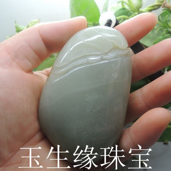 玉生缘和田玉籽料俏色一路连科手把件批发南阳玉石玉器批发网