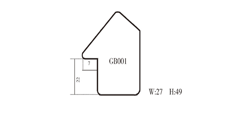 批发ps发泡塑料线条 画框 相框 镜框线条 gb001