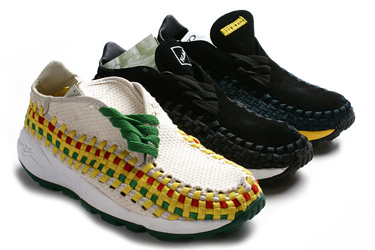 新款正品耐克nike编制潮鞋男鞋陈冠希woven编织跑步鞋复古休闲鞋-「运