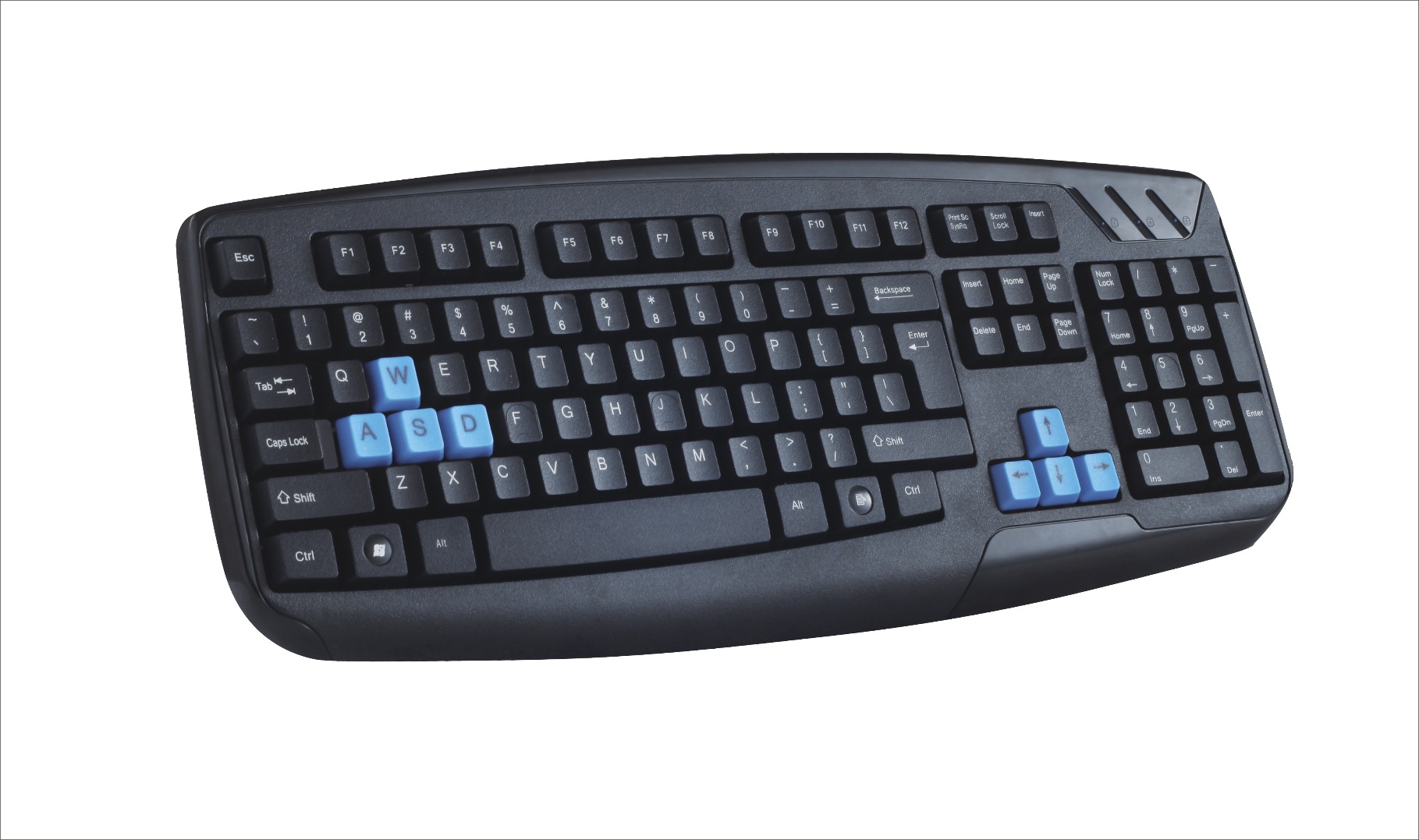 名雕kb-9 有线usb键盘 游戏办公家用商务键盘