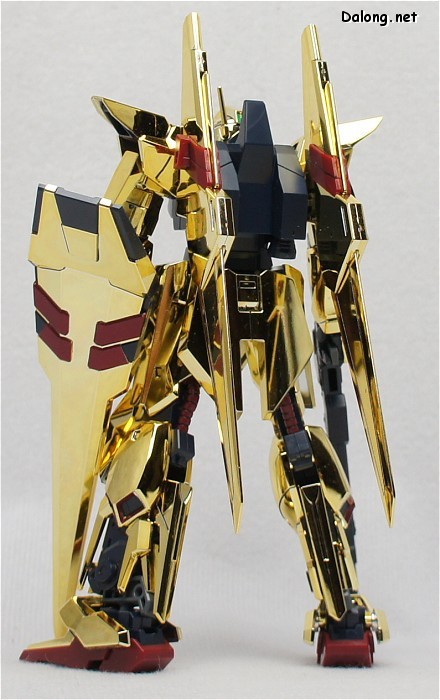 大班模型 hguc 136 1/144 德尔塔 黄金电镀版