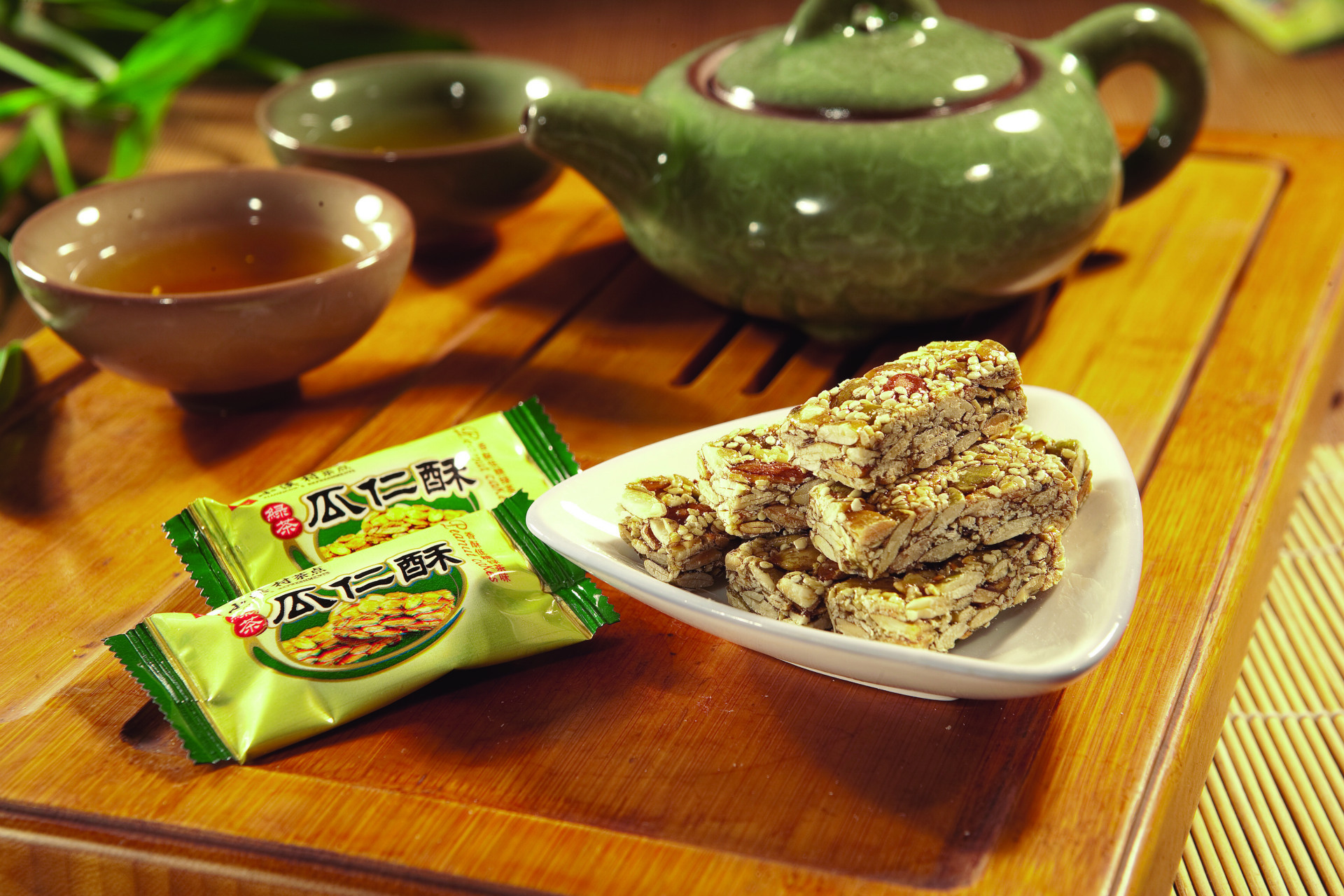 代理批发小溪村150g盒装瓜仁酥茶点广东特产茶食品