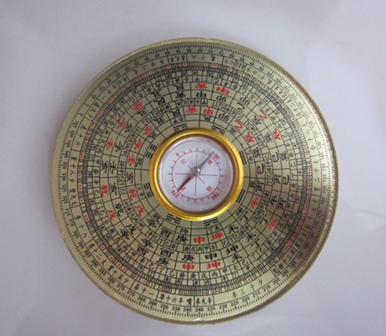 【宝缘斋】精工纯铜罗盘