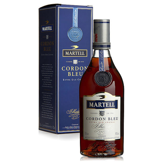 martell cordon bleu 马爹利蓝带干邑白兰地700ml 40度