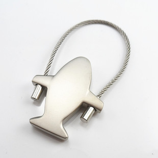 钢丝绳钥匙扣 金属钥匙扣 真皮钥匙扣