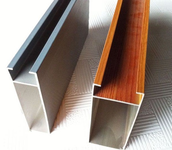 天花铝型材吊顶木纹方管价格及厂家批发