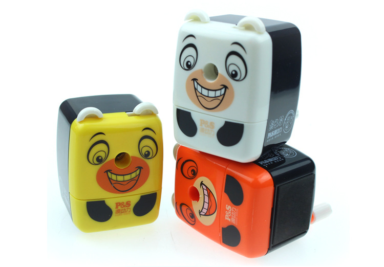 源动力正品熊出没系列动漫卡通削笔器卷笔刀学生文具奖品 xb5703