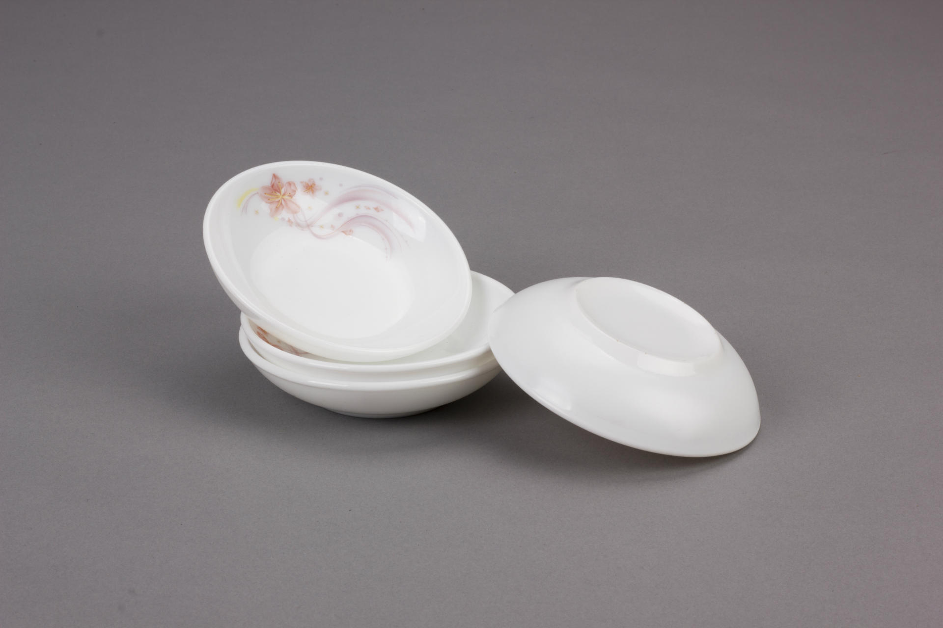 42头典雅礼品餐具 玉晶玻璃餐具批发 精美乳白玻璃餐具厂家直销