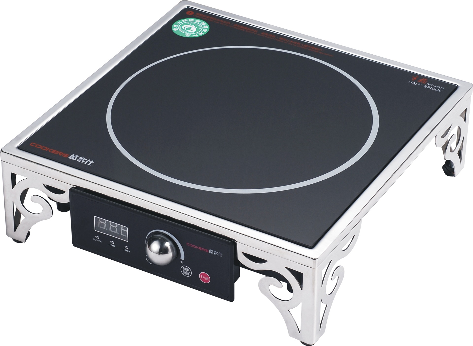 cepe赛贝 电磁炉 火锅电磁炉 1200w圆形旋钮电磁炉图片_13