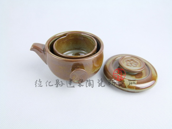 德化建窯陶瓷禮品茶具特色柴燒茶具暗香疏影套組