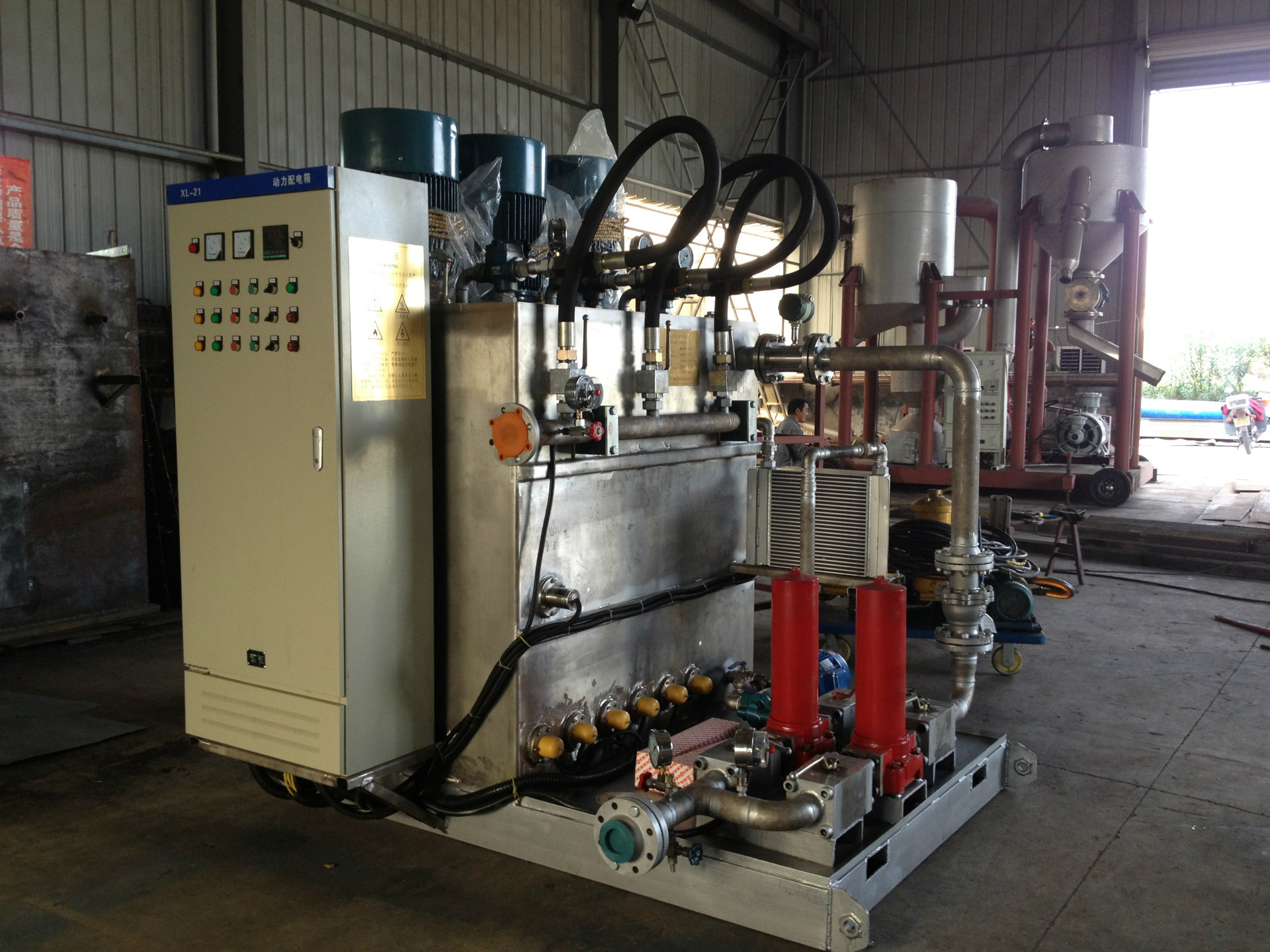 液压系统冲清洗设备