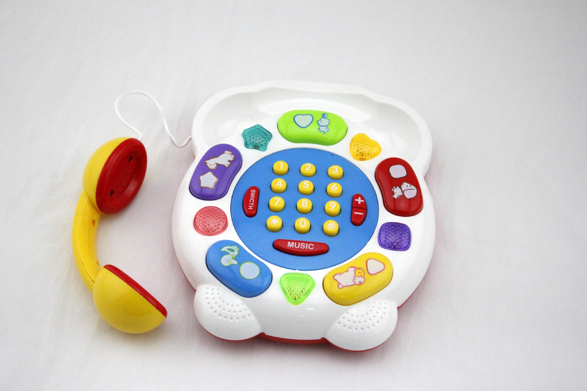 厂家直销益智玩具礼品启蒙音乐电话机