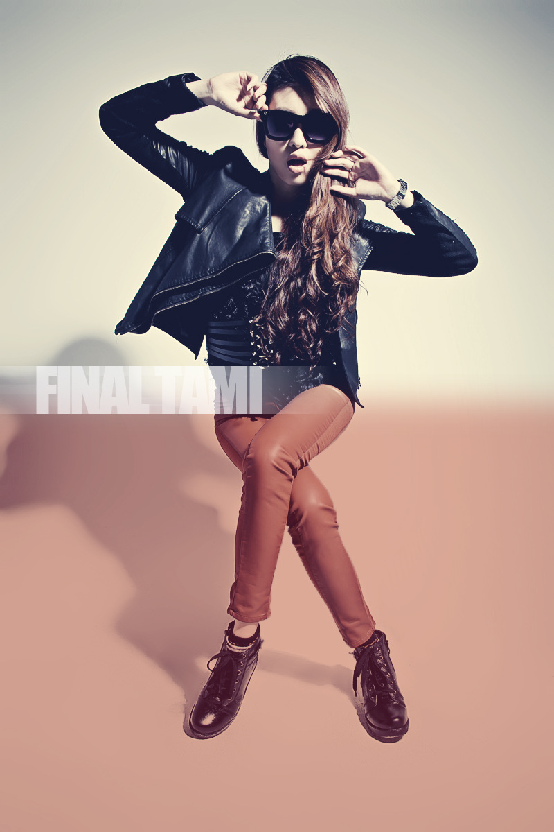 外滩冬装女装知名人气摄影师tami外模淘宝摄影模特拍摄网拍夜景