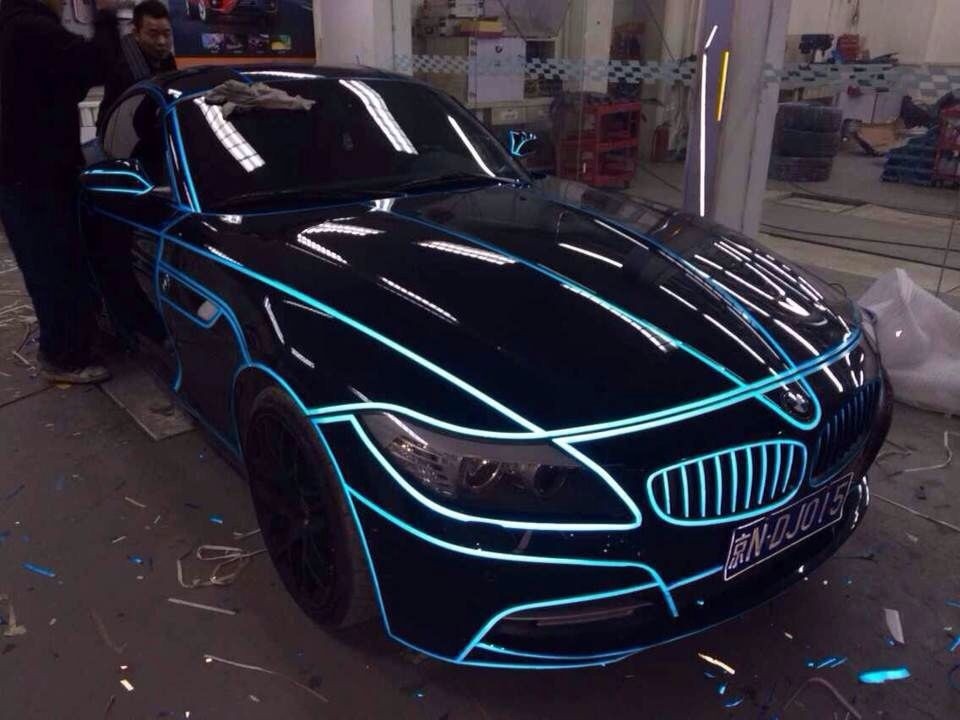 最新产品热卖品 厂家批发 车身反光膜 汽车3m装饰条夜光改色膜