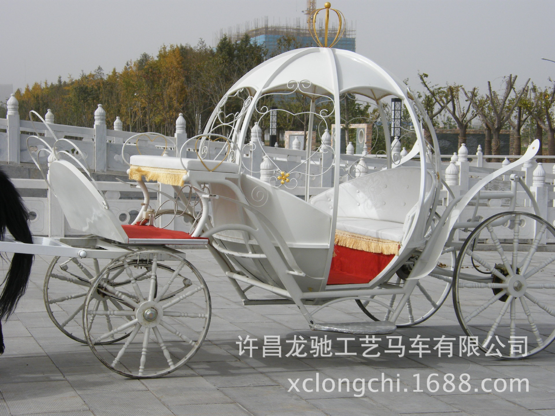 出售欧式展览 观光婚礼婚庆皇家灰姑娘南瓜马车 可定做