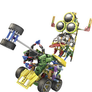 批发零售loz俐智电动积木,大眼合体机器人,610pcs,积木a1516