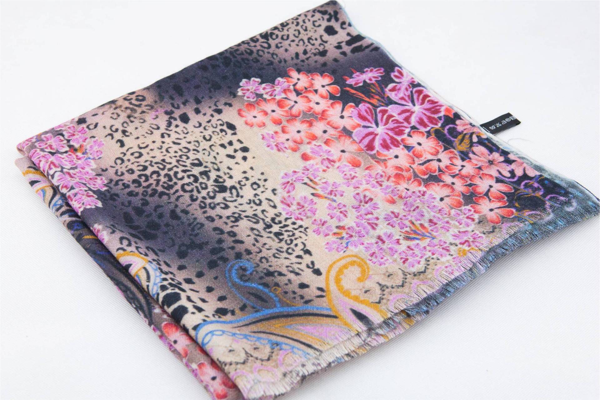 富贵大气奢华羊毛印花批肩批发