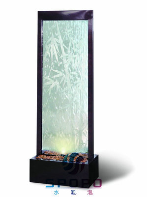定制大型室内水幕墙 流水墙 背景墙 气泡墙