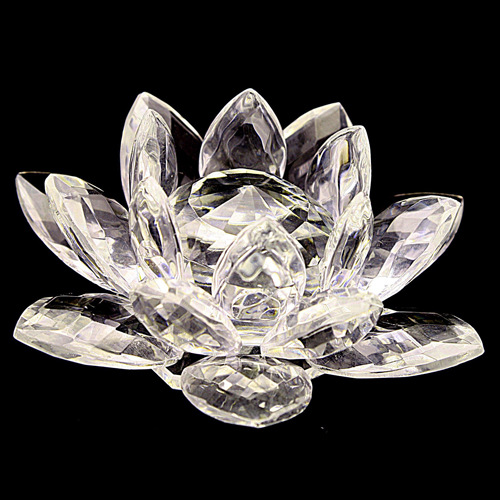 水晶礼品水晶莲花优选厂家直供应