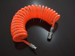 国产pe8*5-9m弹簧管 伸缩管 气动软管 螺旋气管 批发