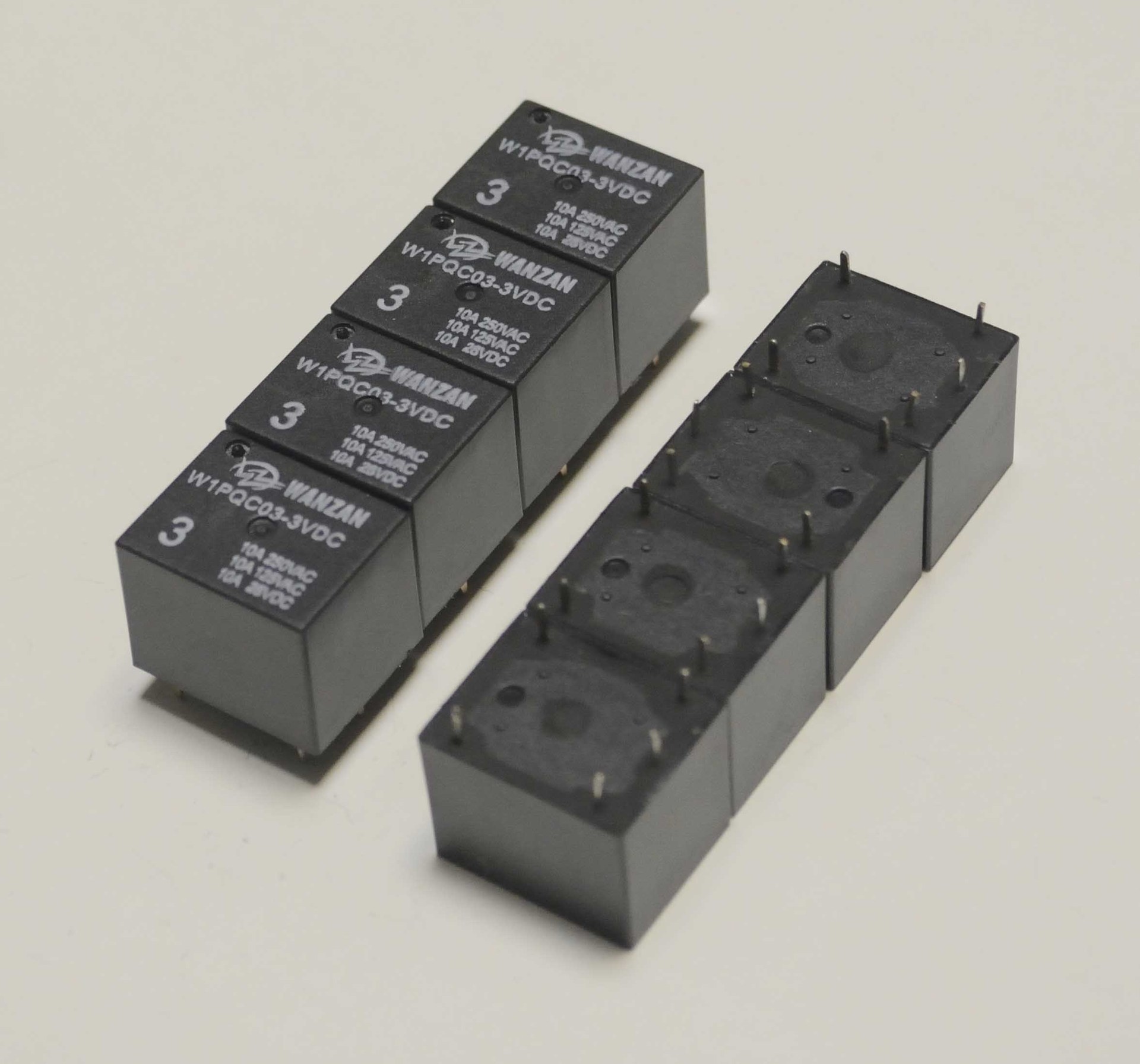 浙江温州特惠供应银触点继电器 pcb电路板使用信号继电器 微型继电器