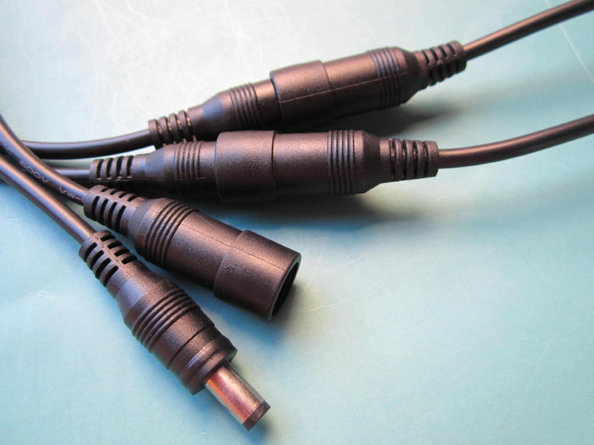 厂家直销dc防水插头电源线dc防水电源线dc防水插头dc防水公母插头