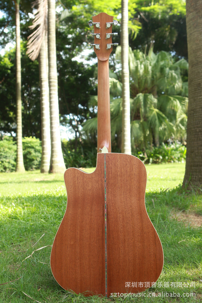 夹板吉他批发,深圳夹板吉他批发,高性价比吉他批发,d型缺角木吉他
