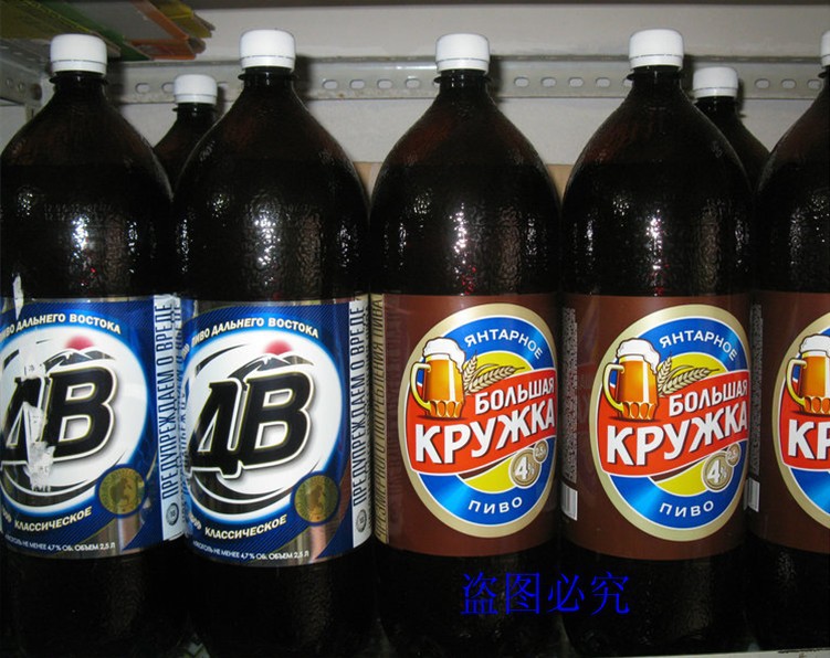 俄罗斯啤酒ab 2500ml 波罗的海风味 另有大杯子 6瓶/件