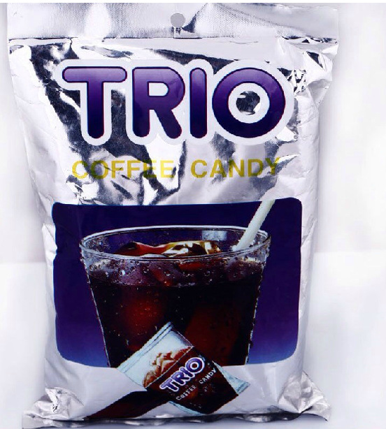 缅甸原装进口糖果食品缅甸特产trio咖啡糖超香浓纯正香醇浓郁批发