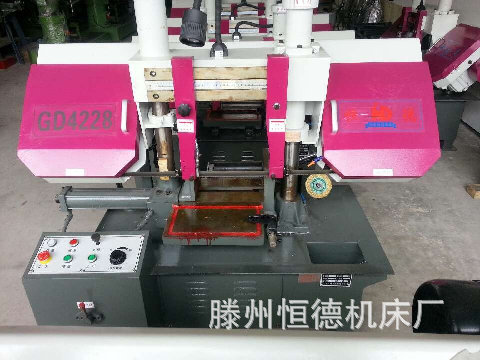 锯床GD4228双立柱金属带锯床 高精度带锯床   带锯床
