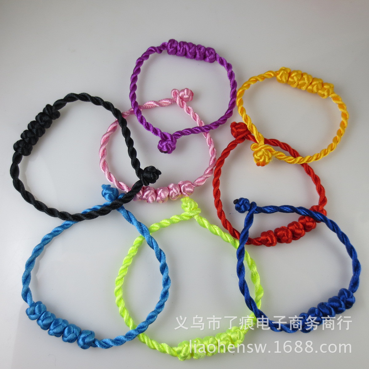 带五个结的千千结红绳淘宝小礼品夜市热卖旅游景区畅销