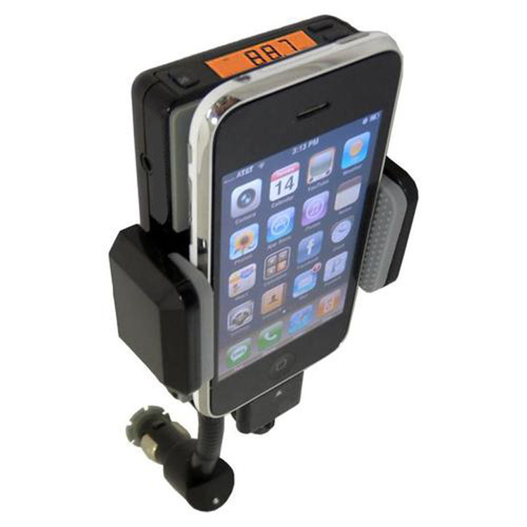 苹果4专用 fm transmitter 音频发射器 车载