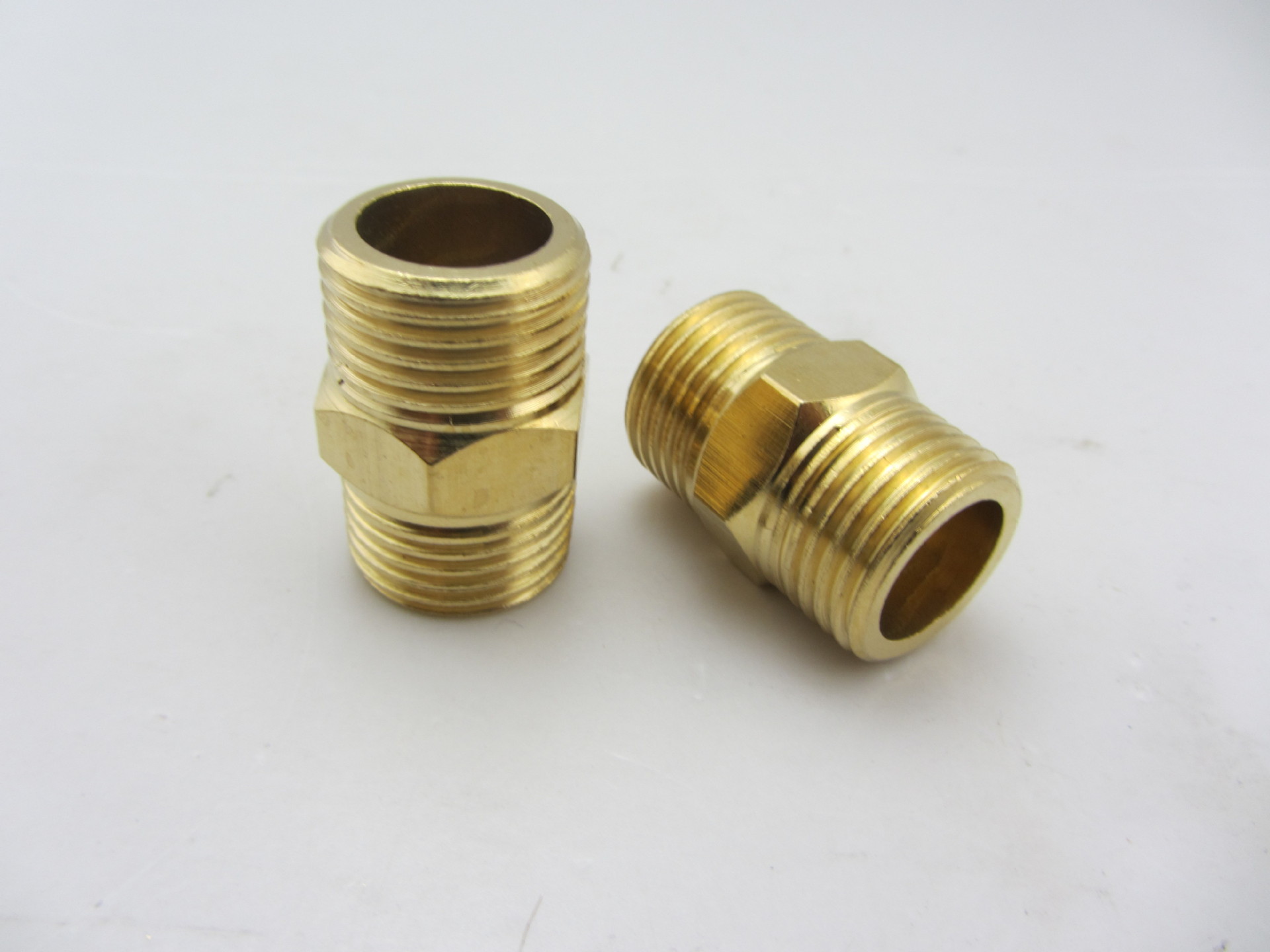 家装 优质58黄铜对丝4分 铜接头 对接 内接 加厚 批发零售