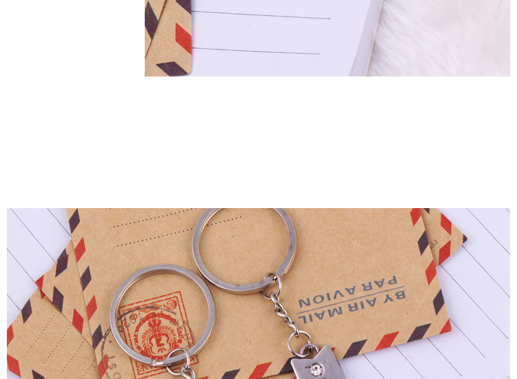 时尚一箭穿心情侣钥匙扣七夕情人节礼品礼物工艺品批发