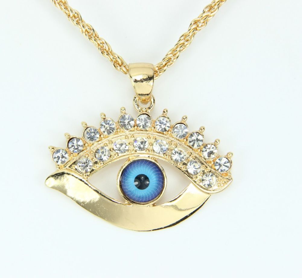 批发evileye项链邪眼项链土耳其眼睛项链好运眼睛项链外贸