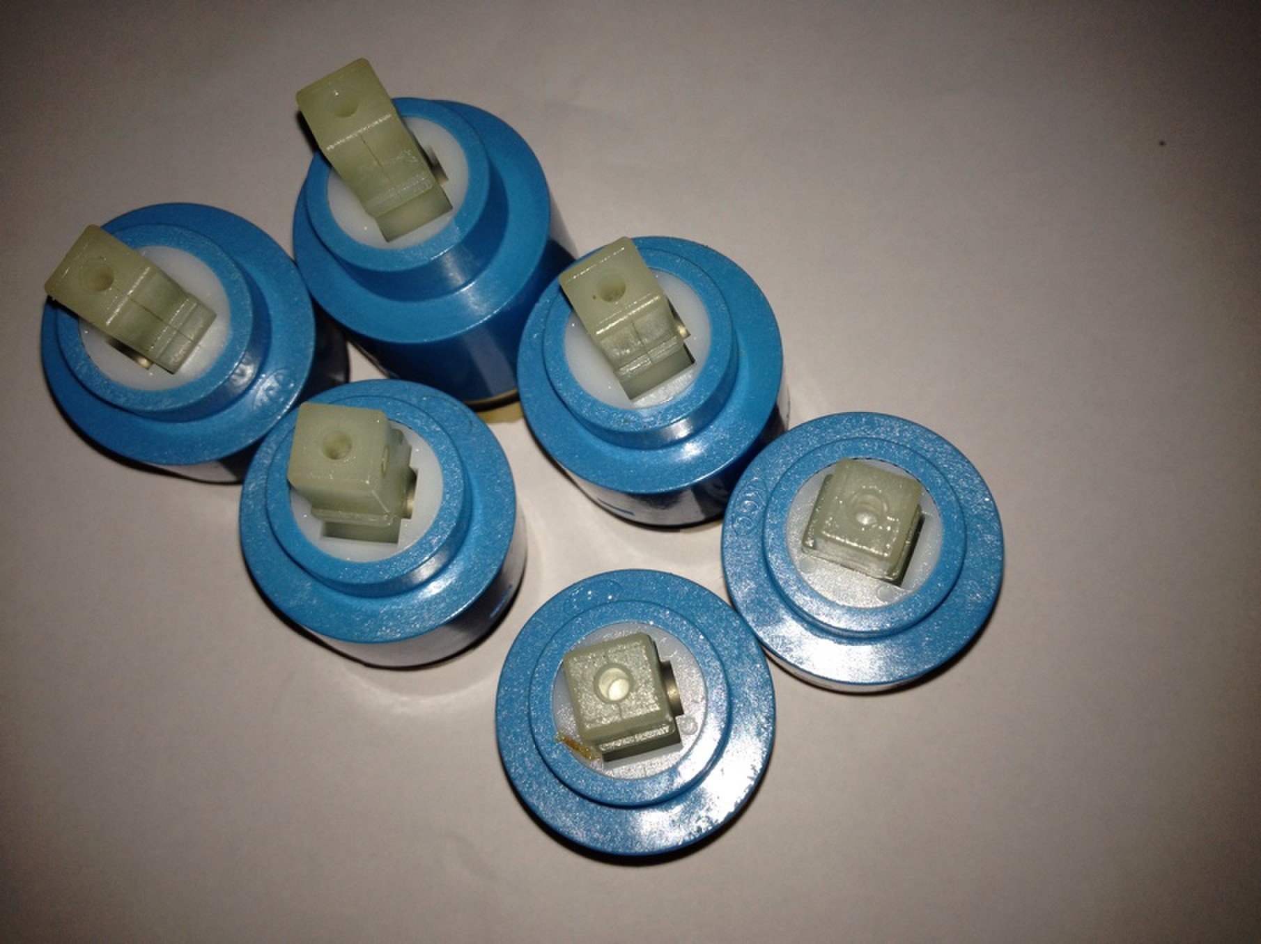 厂家直批 阀芯进口陶瓷混水阀芯水龙头配件 冷热阀芯