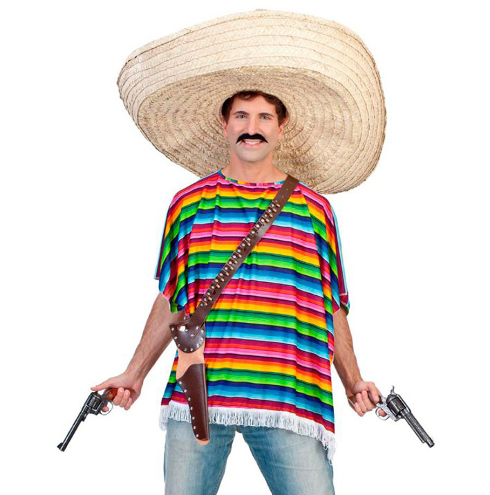 墨西哥麦杆大沿帽 万圣节用品 化妆舞会-「帽子」-马可波罗网