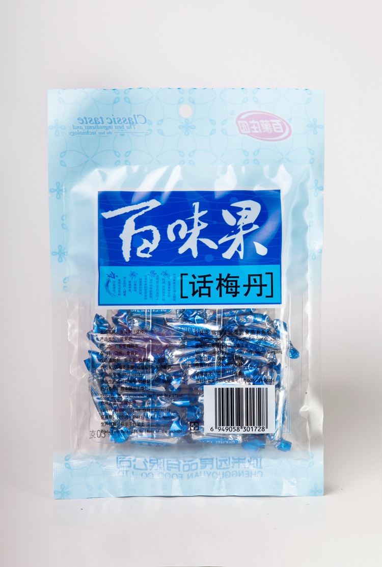 城果园 百果庄园 百味果70克话梅丹