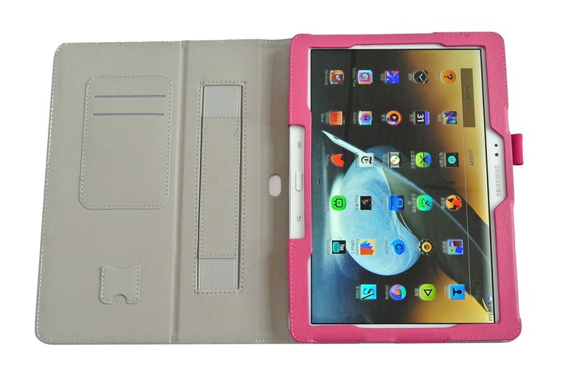 1 p600 牛皮纹 可插卡 支撑 相框皮套