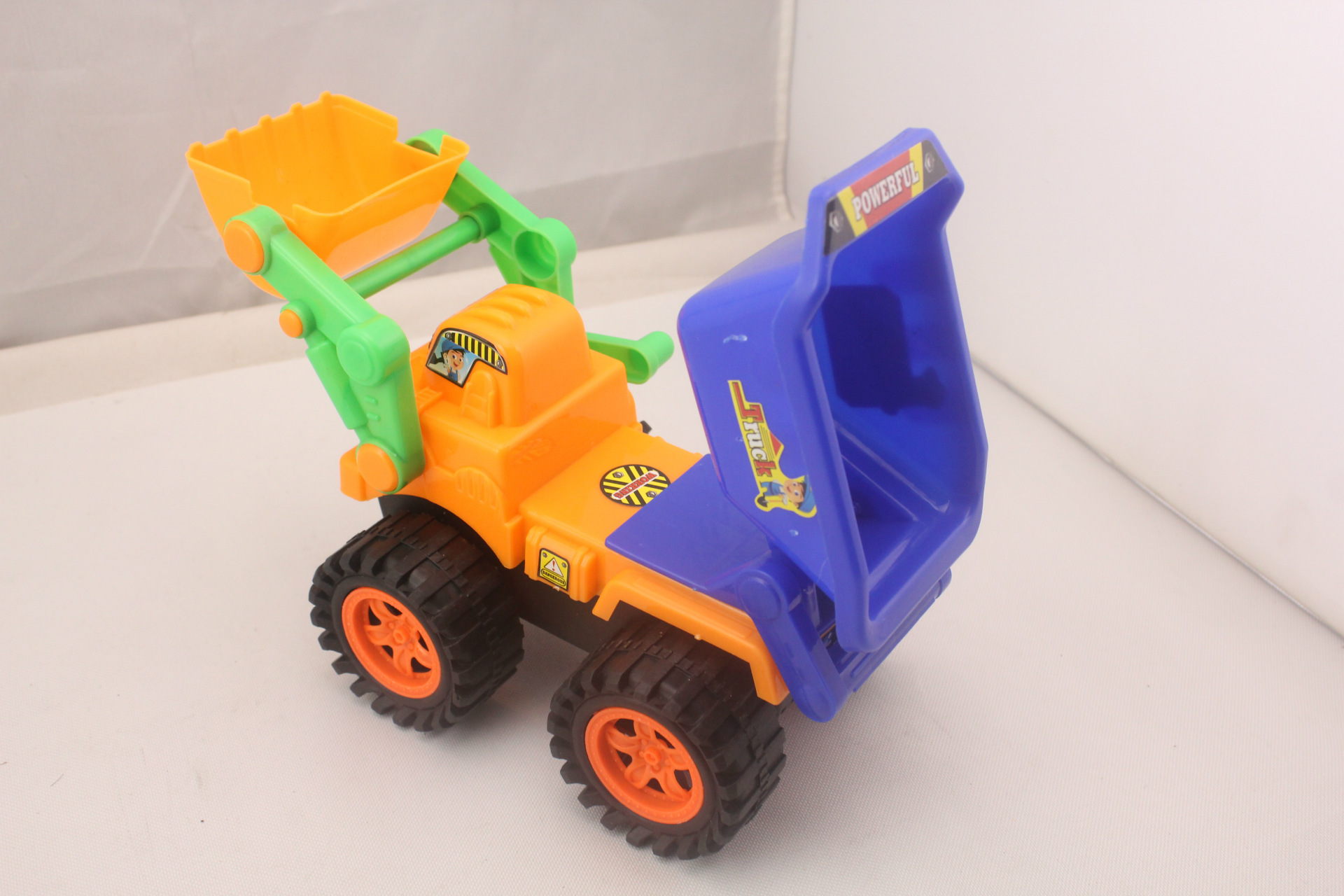 厂家直销 惯性工程车玩具批发 儿童玩具 车模型玩具72pcs