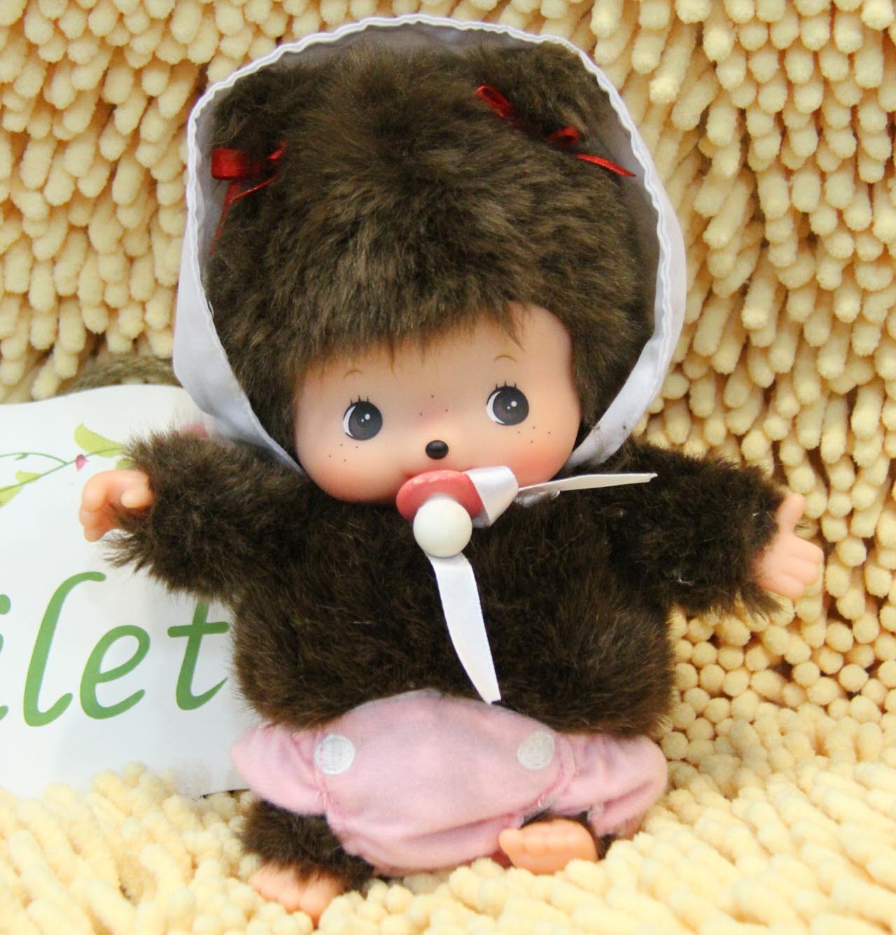 批发蒙奇奇 24cm宝宝基本款婴儿情侣款 公仔娃娃毛绒玩具 特