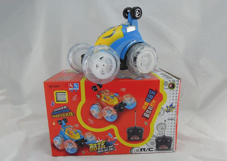 正品 炫酷林达5003遥控车 翻斗车 特技车 音乐灯光儿童玩具车