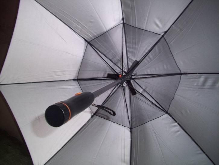 【紫琪伞业特价供应】可旋转式风扇 伞夏日清凉遮阳伞 风扇伞