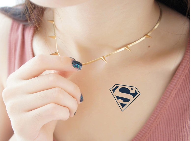 经典热卖 红唇lovekiss图案纹身贴批发 hsc084