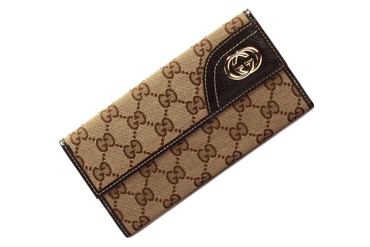 gucci钱包 酷奇女式欧美时尚钱包长款钱包 古驰钱夹