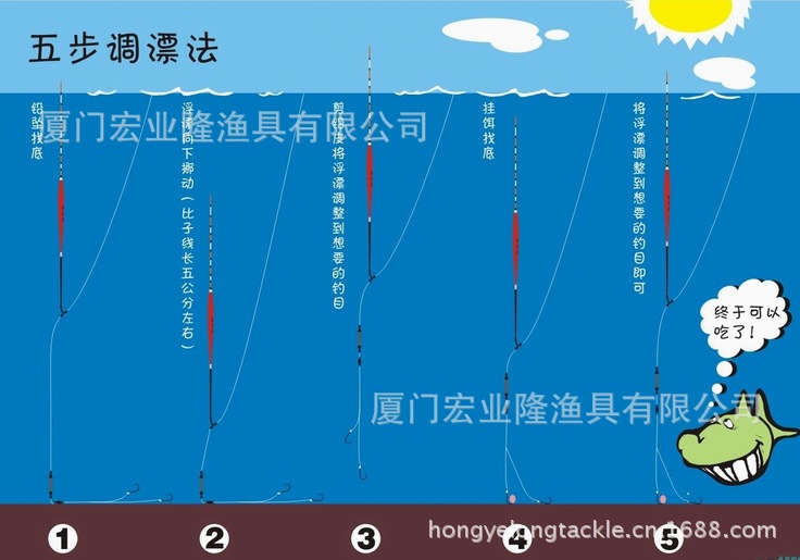 达摩鱼漂 浮漂 6目 100只装图片_18