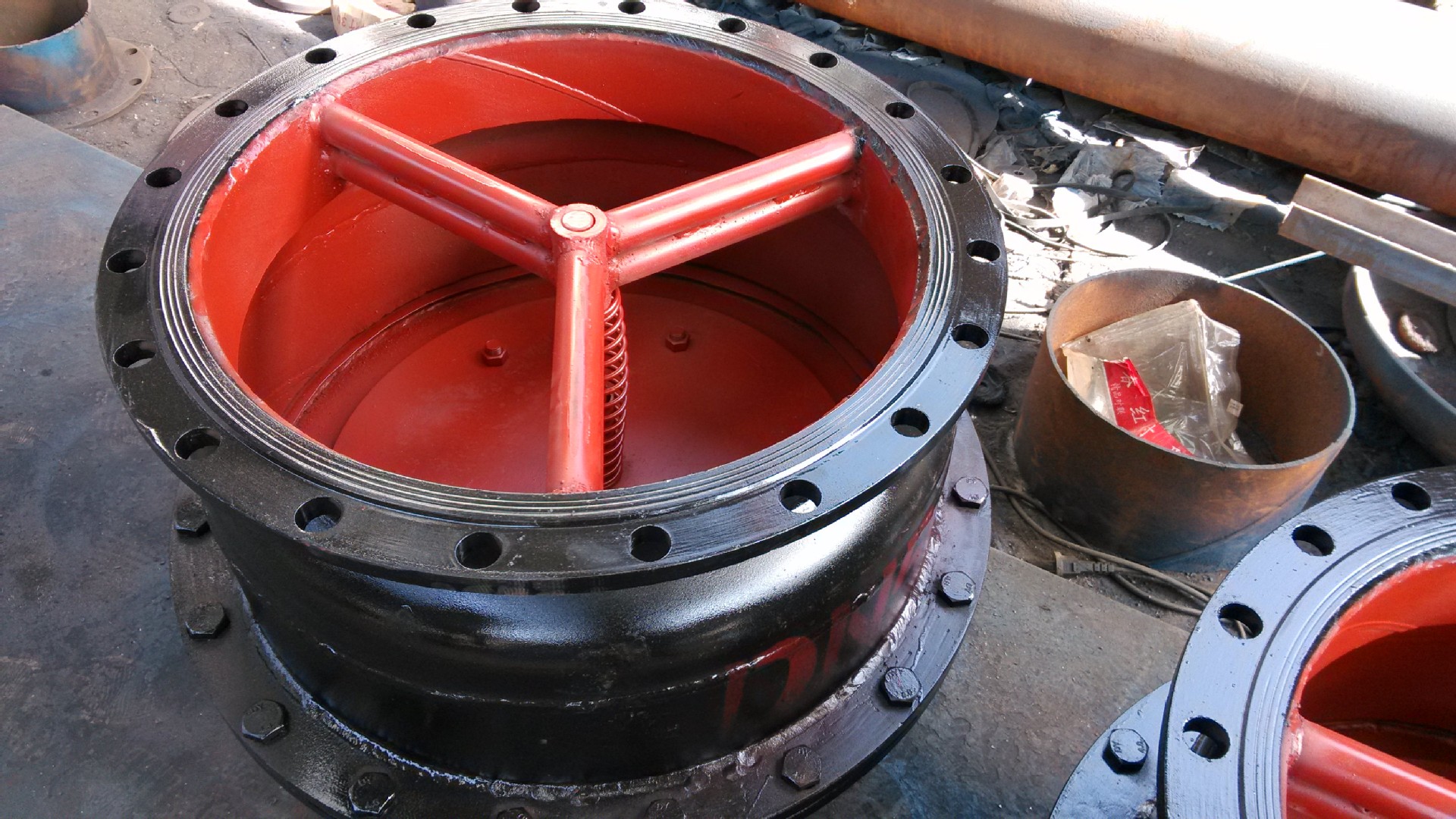 大口径焊接底阀 h42x-2.5 dn800 厂家直销 质优价美